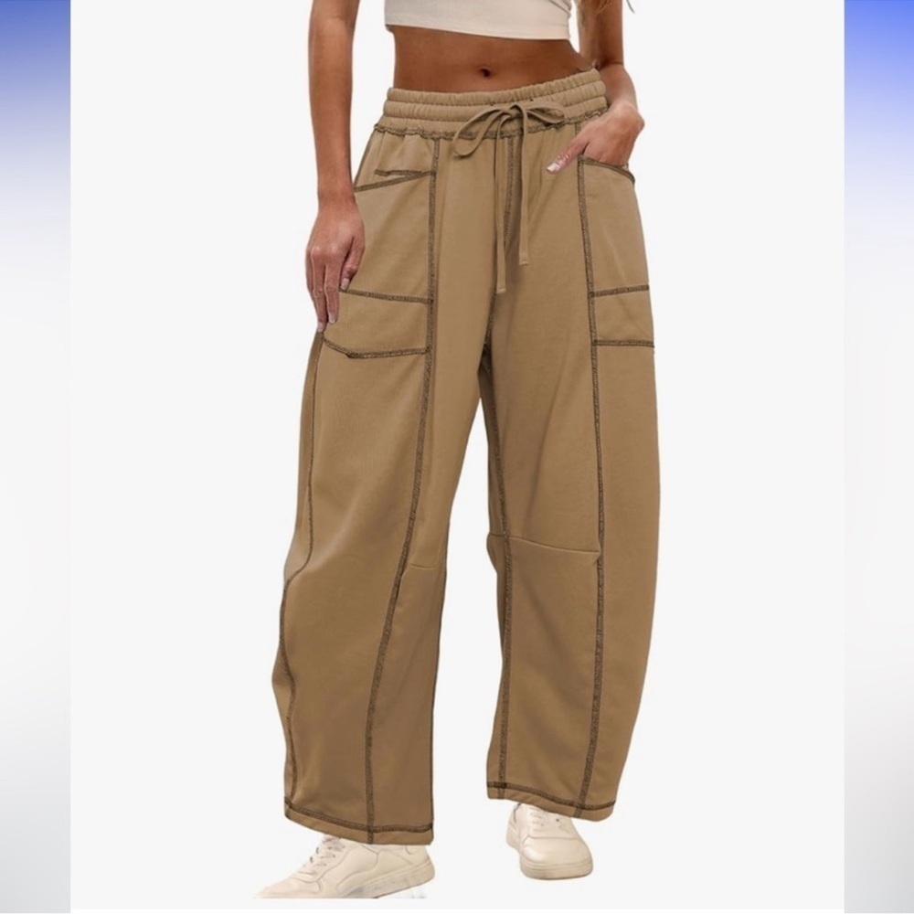 Women's Tan Cargo Pants